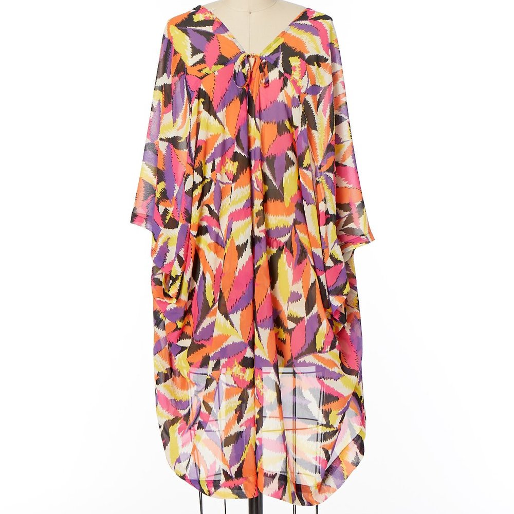L'AGENT Multi-Color Swim CoverUp